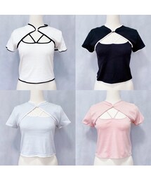 lilLilly | バイカラーアンサンブルトップス(トップス)