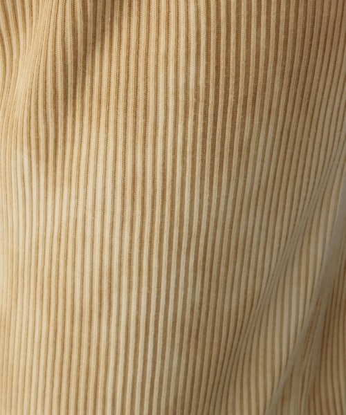 LOWRYS FARM（ローリーズファーム）の「ｓｅｌｆｃｕｔタイダイリブパンツ（パンツ・イエロー/グリーン/ブルー・F）」の13枚目の写真