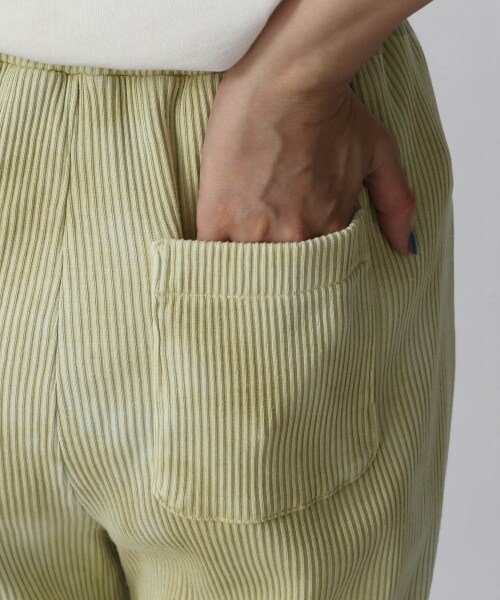 LOWRYS FARM（ローリーズファーム）の「ｓｅｌｆｃｕｔタイダイリブパンツ（パンツ・イエロー/グリーン/ブルー・F）」の11枚目の写真