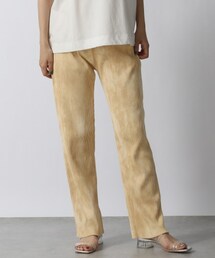 LOWRYS FARM | ｓｅｌｆｃｕｔタイダイリブパンツ(パンツ)