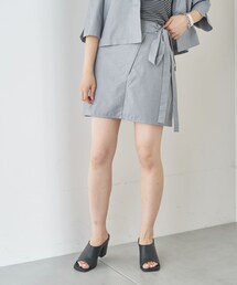 Chico | ウエストサイドリボンミニスカート(スカート)