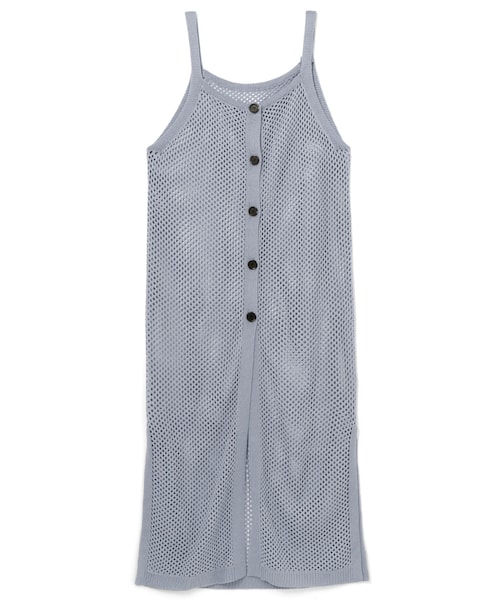 GRL（グレイル）の「ネットキャミワンピース（ワンピース・レディース・アイボリー/ブルー/ブラック・M）」の3枚目の写真