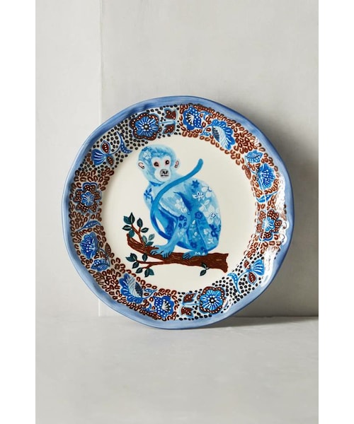 Anthropologie(アンソロポロジー)の「Nathalie Lete Francophile Dinner Plate(食器/キッチン・plum/light red/yellow/bright red/multi/slate/dark yellow/navy/medium orange/grey/raspberry・ONE SIZE)」の12枚目の写真