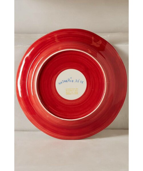Anthropologie(アンソロポロジー)の「Nathalie Lete Francophile Dinner Plate(食器/キッチン・plum/light red/yellow/bright red/multi/slate/dark yellow/navy/medium orange/grey/raspberry・ONE SIZE)」の7枚目の写真