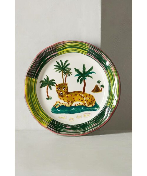 Anthropologie(アンソロポロジー)の「Nathalie Lete Francophile Dinner Plate(食器/キッチン・plum/light red/yellow/bright red/multi/slate/dark yellow/navy/medium orange/grey/raspberry・ONE SIZE)」の18枚目の写真