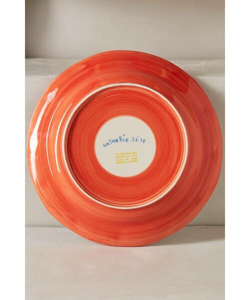 Anthropologie(アンソロポロジー)の「Nathalie Lete Francophile Dinner Plate(食器/キッチン・plum/light red/yellow/bright red/multi/slate/dark yellow/navy/medium orange/grey/raspberry・ONE SIZE)」の15枚目の写真