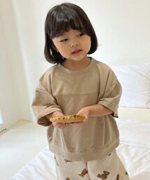 DHOLIC kids | [Lovin] ライン半袖Tシャツ(Tシャツ/カットソー)