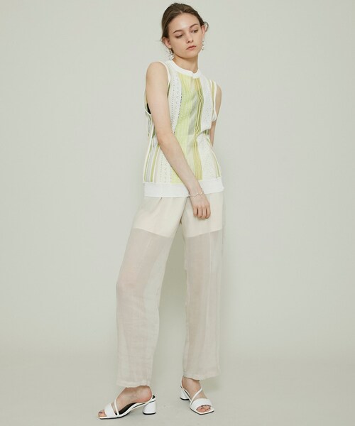 Ameri（アメリ）の「メディリファインドシアーパンツ 02110830640