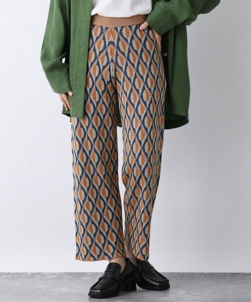 JEANASIS（ジーナシス）の「アソートガラジャガードパンツ（パンツ・レオパード()/フラワー()/チェック()/アフリカン()/キカガラ()・S/M）」の4枚目の写真