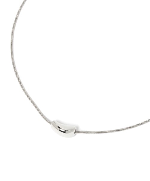 LOWRYS FARM（ローリーズファーム）の「プチＴＯＰネックレス（アクセサリー・シルバー/ゴールド・ナシ）」の3枚目の写真