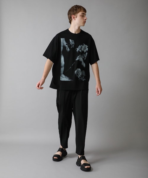 LAD MUSICIAN（ラッドミュージシャン）の「STUDIOUS別注 FLOWER＆HAND TEE（その他・メンズ・その他・42/44/46）」の4枚目の写真