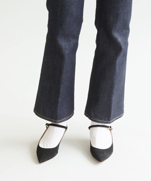 FABIO RUSCONI ストラップパンプス　38 ブラック　IENA　新品 FABIO RUSCONI ストラップパンプス38 ブラックIENA新品