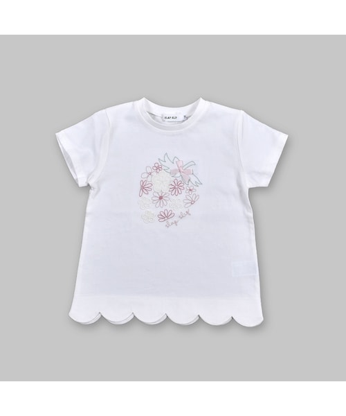 イチゴ刺繍をたっぷりのせてスカート、スカラップのデザインとイチゴ刺繍のジャケット hq720.jpg?sqp=-