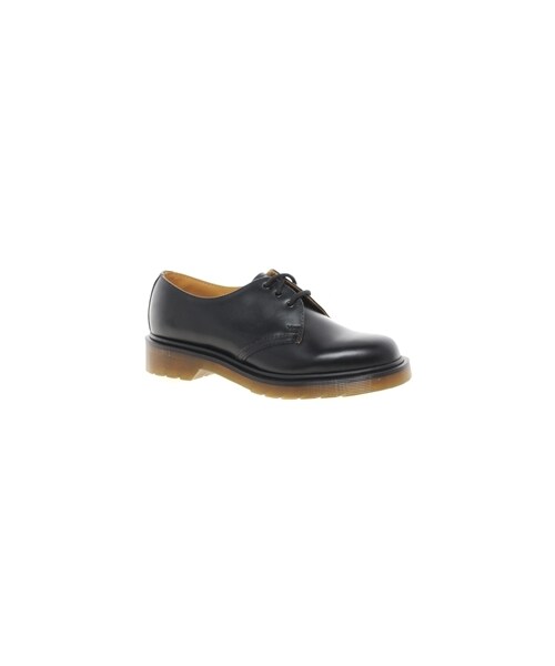 dr martens 1461 classic black flat shoes