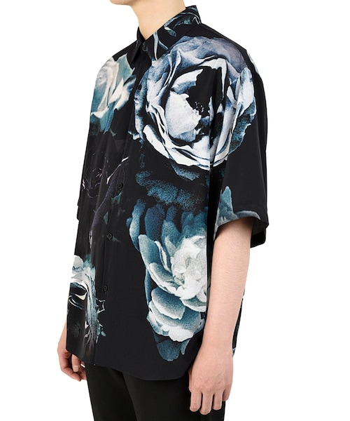 トップス LAD MUSICIAN DECHINE BIG ROSE SHIRT LAD MUSICIAN（ラッドミュージシャン）の「DECHINE BIG ROSE S/S