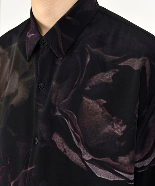 トップス LAD MUSICIAN DECHINE BIG ROSE SHIRT LAD MUSICIAN（ラッドミュージシャン）の「DECHINE BIG ROSE S/S