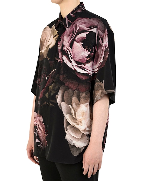 LAD MUSICIAN（ラッドミュージシャン）の「DECHINE BIG ROSE S/S SHIRT（その他・メンズ・BLACK/RED/NAVY・42/44）」の6枚目の写真