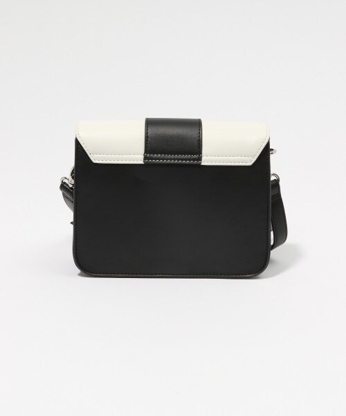PAGEBOY（ページボーイ）の「【ポイント20％還元対象】【WEB先行予約】バイカラースクエアショルダー（バッグ・レディース・ホワイト×ブラック/ブラック×マンゴーナッツ・ONE SIZE）」の12枚目の写真