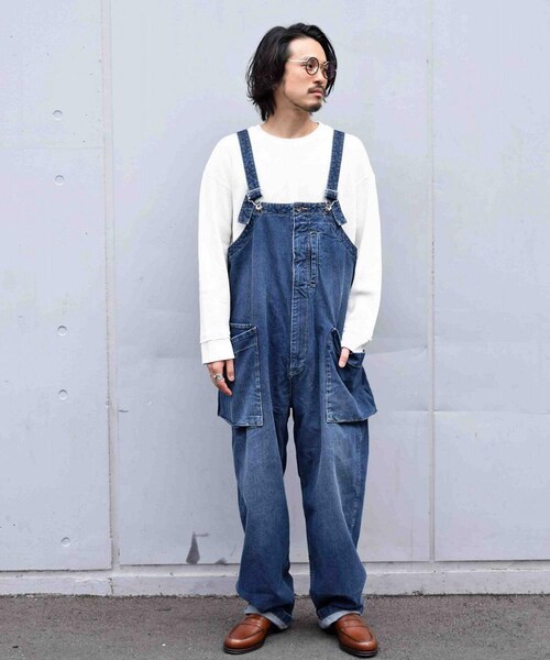 新品【Rinajour】リナジュール　オーバーオール　Ｌ　ヴィンテージスタイル Rinajour（リナジュール）｜ファッションアイテム一覧 - WEAR