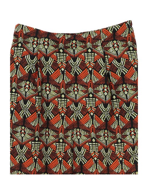 Green　Parks（グリーンパークス）の「アフリカン柄パンツ（パンツ・ピンク/オレンジ/ブラウン/ブルー・F）」の3枚目の写真