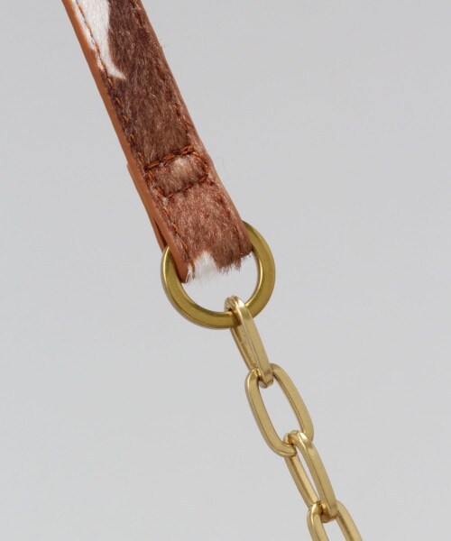 JEANASIS（ジーナシス）の「ムーンバケットバッグ（バッグ・オフホワイト()/ブラック()/カウガラ()）」の12枚目の写真