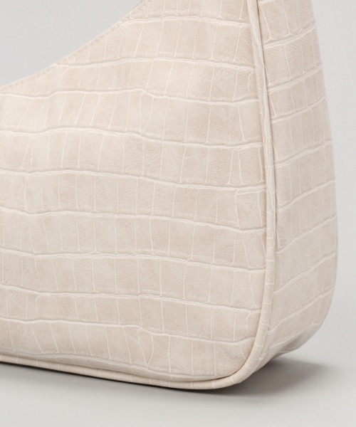 JEANASIS（ジーナシス）の「ムーンバケットバッグ（バッグ・オフホワイト()/ブラック()/カウガラ()）」の20枚目の写真