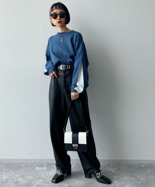 PAGEBOY（ページボーイ）の「モードチェーンミュール（シューズ・オフホワイト/ブラック）」の10枚目の写真