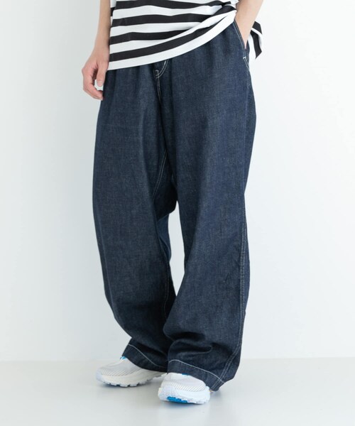 パンツ graphpaper denim baggy pants Graphpaperグラフペーパー