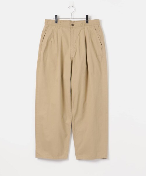 Graphpaper Military Cloth2Tucks Pants 新品 Graphpaper(グラフペーパー)の「Graphpaper Military Cloth 2