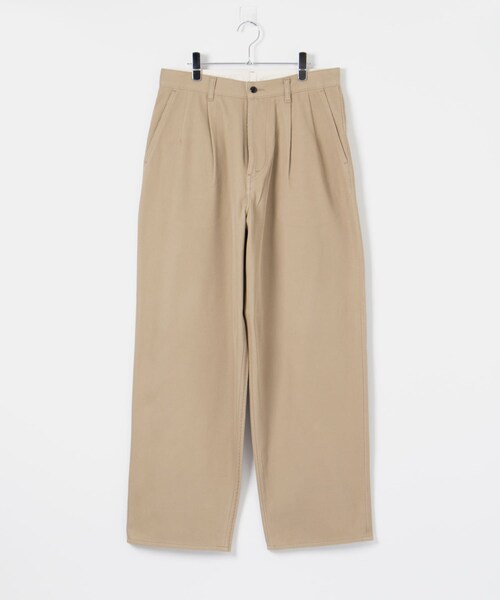Graphpaper Hard Twill Two Tuck Pants【公式通販】