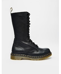 Dr. Martens | Dr Martens Core 1B99 14-Eye Black Zip Boots - Black(ブーツ)