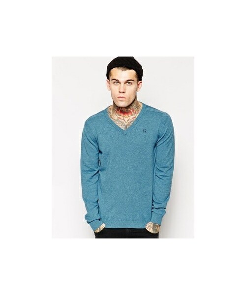 DIESEL（ディーゼル）の「Diesel K-Ben V Neck Knit Sweater