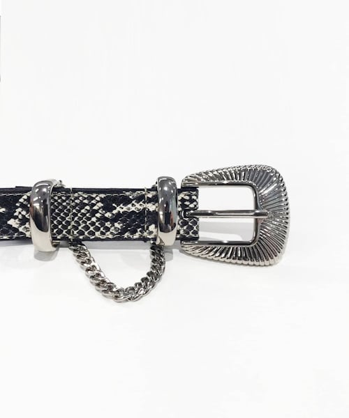 Jieda WESTERN BELT snake ジエダ Jieda（ジエダ）の「SNAKE WESTERN BELT（）」 - WEAR
