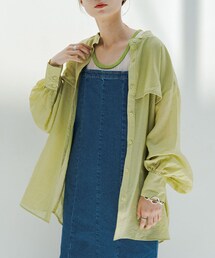 Kastane | フラップシアーBIGシャツ(シャツ/ブラウス)