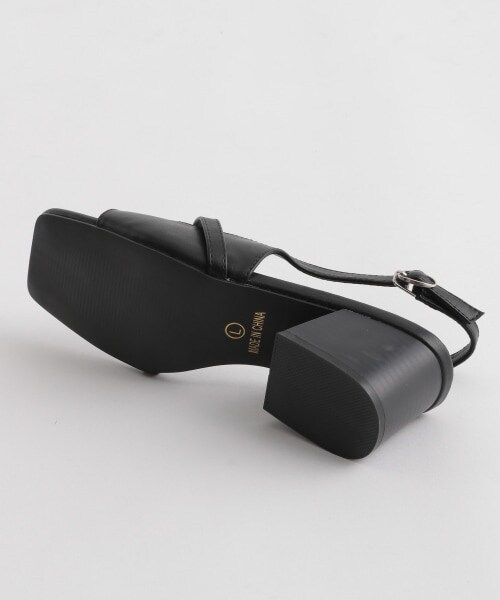 Andemiu（アンデミュウ）の「アシメデザインサンダル（シューズ・パイソン/ブラック/ベージュ）」の12枚目の写真