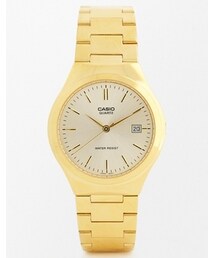 CASIO | Casio Gold Stainless Steel Strap Watch MTP1170N-9A - Gold(アナログ腕時計)