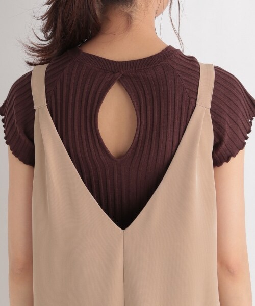 Andemiu（アンデミュウ）の「フロントボタンジャンスカ（スカート・ブラック/ブラウン/ベージュ）」の20枚目の写真