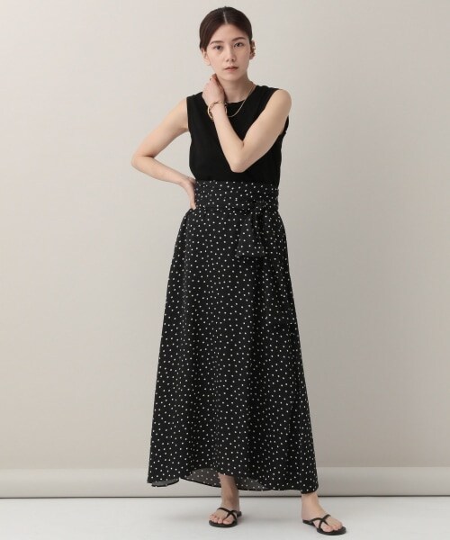 【18％OFF】 Curensology（カレンソロジー）の「ドット2WAYキャミワンピース ワンピース