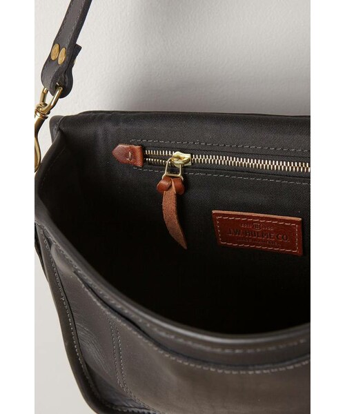 J.W.HULME CO.　ジェイダブルホルム　ブラック　レザー　ショルダーバッグ 中古 ショルダーバッグ ブラウン J.W.ホルム[10] その他
