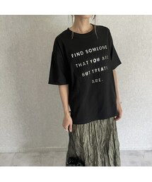 copine | エンボスロゴTシャツ(2color)(Tシャツ/カットソー)
