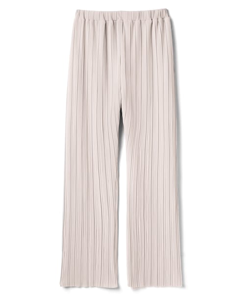 GRL（グレイル）の「プリーツパンツ（その他パンツ・レディース・ラベンダー/アイボリー/ブラウン/グレージュ・F）」の2枚目の写真