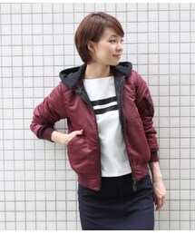 ADAM ET ROPE' | 【入荷メール受付】ALPHA ×Adam et Rope'　MA-1(ジャケット/アウター)