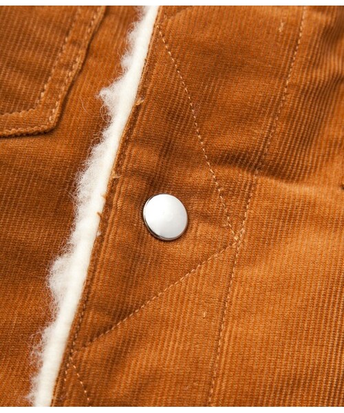 Maison Kitsune（メゾンキツネ）の「TRUCKER JACKET（ブルゾン・メンズ・ブラック/キャメル系/ネイビー系・S/M）」の11枚目の写真