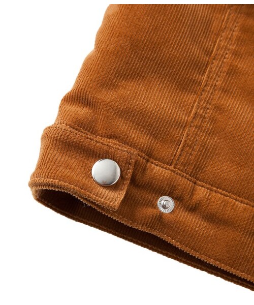 Maison Kitsune（メゾンキツネ）の「TRUCKER JACKET（ブルゾン・メンズ・ブラック/キャメル系/ネイビー系・S/M）」の13枚目の写真