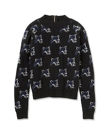 Maison Kitsune | 【先行受注】FOX ALL OVER PULLOVER(トップス)