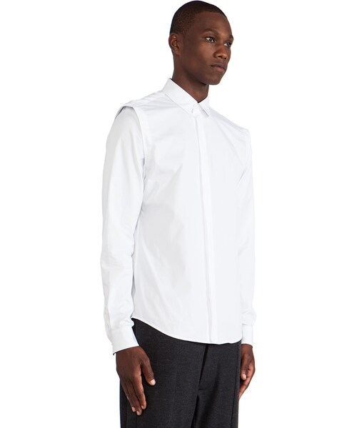 PUBLIC SCHOOL(パブリックスクール)の「Public School Poplin Shirt(シャツ/ブラウス・メンズ・White・M)」の4枚目の写真