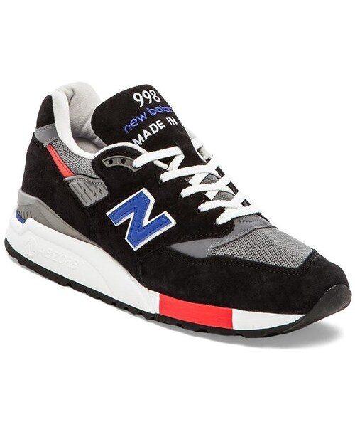 NEW BALANCE（ニューバランス）の「New Balance Made in USA M998（スニーカー・メンズ・Black Blue・10.5/8.5/11/9/12/9.5/8/10）」の4枚目の写真