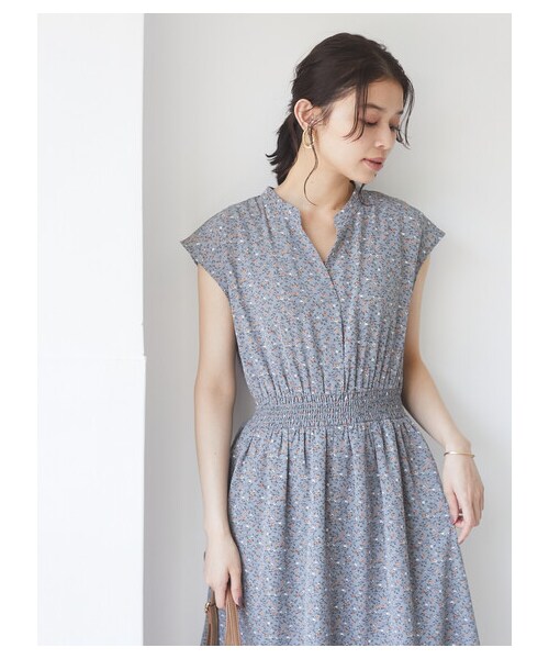 Green　Parks（グリーンパークス）の「≪USED≫・ELENCARE DUE フラワーptスキッパーワンピ（ワンピース/ドレス・アイボリー/ブラック/イエロー/グリーン・F）」の5枚目の写真