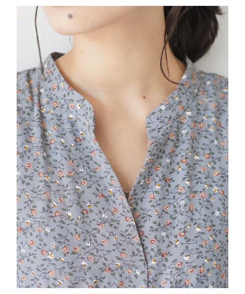 Green　Parks（グリーンパークス）の「≪USED≫・ELENCARE DUE フラワーptスキッパーワンピ（ワンピース/ドレス・アイボリー/ブラック/イエロー/グリーン・F）」の8枚目の写真