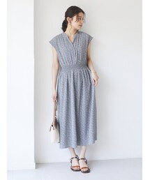 Green　Parks | ・ELENCARE DUE フラワーptスキッパーワンピ(ワンピース/ドレス)